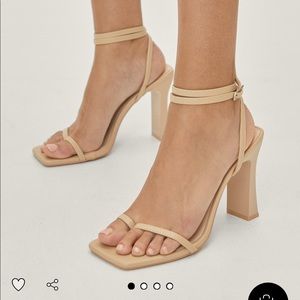 Nude Strappy Sandals